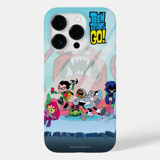 Tien Titans gaan! | Tentacled Monster-benaderingen Case-Mate iPhone Case (Achterkant)