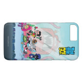 Tien Titans gaan! | Tentacled Monster-benaderingen Case-Mate iPhone Case (Achterkant (Horizontaal))