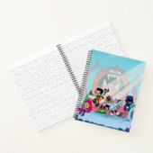 Tien Titans gaan! | Tentacled Monster-benaderingen Notitieboek (Binnen)