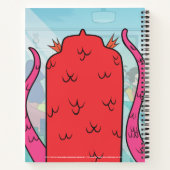 Tien Titans gaan! | Tentacled Monster-benaderingen Notitieboek (Achterkant)