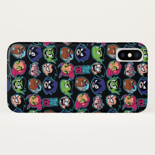 Tien Titans gaan! | Titans Head Pattern Case-Mate iPhone Case (Achterkant (horizontaal))