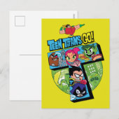 Tien Titans gaan! | Titans Tower Collage Briefkaart (Voorkant / Achterkant)