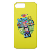 Tien Titans gaan! | Titans Tower Collage Case-Mate iPhone Case (Achterkant)