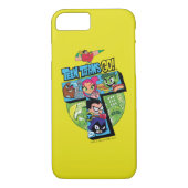 Tien Titans gaan! | Titans Tower Collage Case-Mate iPhone Case (Achterkant)
