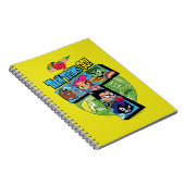 Tien Titans gaan! | Titans Tower Collage Notitieboek (Rechterzijde)