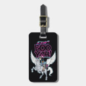 Tien Titans gaan! | Warrior Cyborg Riding Pegasus Bagagelabel (Voorkant verticaal)