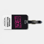 Tien Titans gaan! | Warrior Cyborg Riding Pegasus Bagagelabel (Achterkant horizontaal)