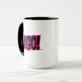 Tien Titans gaan! | Warrior Cyborg Riding Pegasus Mok (Voorkant links)