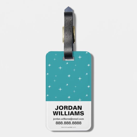 Tien Titans gaan! | "We Ride" Retro Moto Graphic Bagagelabel (Achterkant verticaal)