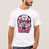 Tien Titans gaan! | "We Ride" Retro Moto Graphic T-shirt (Voorkant)