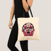 Tien Titans gaan! | "We Ride" Retro Moto Graphic Tote Bag (Voorkant (product))