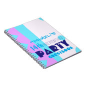 Tien van de 14e verjaardag van het Guestbook van d Notitieboek (Rechterzijde)