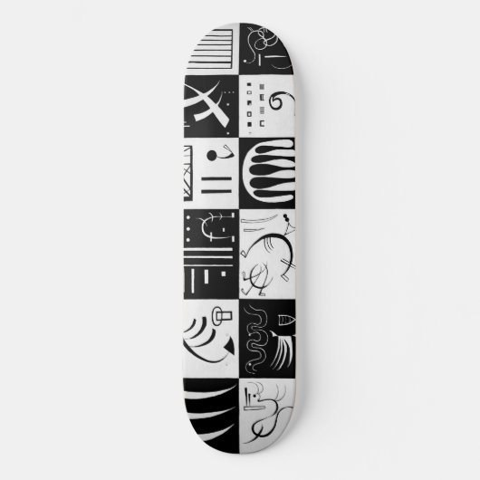 Tien van dertig | Wassily Kandinsky | Persoonlijk Skateboard (Voorkant)