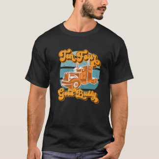 Tien vier Good Buddy Retro CB Radio Trucker T-shirt