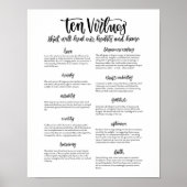 Tien virtualisatie: om ons hart en thuis te helen poster (Voorkant)