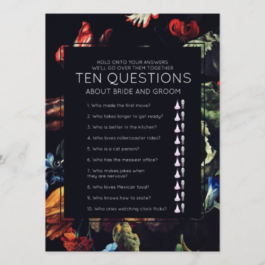 Tien Vragen over het huwelijk (Voorkant)