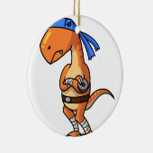 Tienage mutant ninja Raptor. Keramisch Ornament (Rechts)