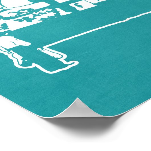 Tienanmen Tank Man Poster (Hoek)