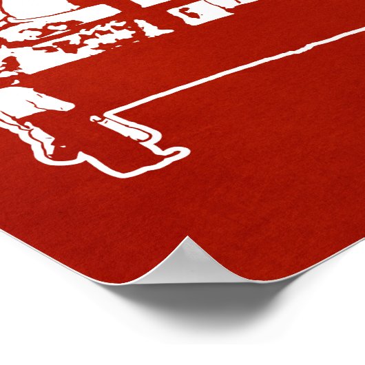 Tienanmen Tank Man Poster (Hoek)