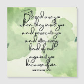 Tiendaagse zaligheden Schrift vers 5:11 Magneet (Voorkant)