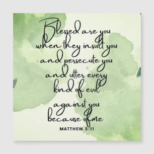 Tiendaagse zaligheden Schrift vers 5:11 Magneet