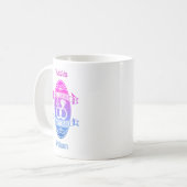 Tiende 10e trouwdag TIN ALUMINUM Koffiemok (Voorkant links)