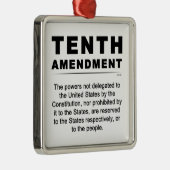 tiende amendement metalen ornament (Rechts)