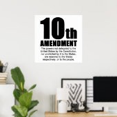 tiende amendement poster (Thuiskantoor)