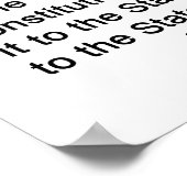 tiende amendement poster (Hoek)