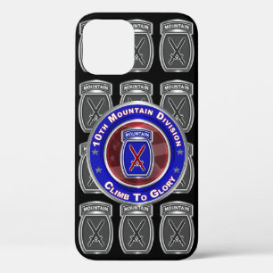 Tiende bergdivisie "Beklimmen naar glorie" Case-Mate iPhone Case