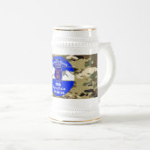 Tiende bergdivisie "klimmen naar glorie" bierpul (Voorkant rechts)