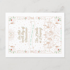 TIENDE DAG VAN KERSTMIS/het Briefkaart van