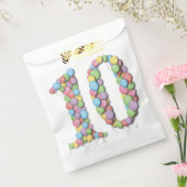 Tiende partij bij het Jubileum van de geboorte Bedankzakje (Gezegeld)