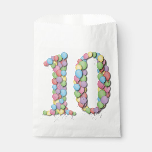 Tiende partij bij het Jubileum van de geboorte Bedankzakje (Voorkant)