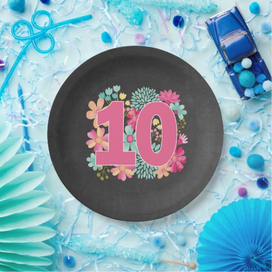 Tiende partij bij het Jubileum van de geboorte Papieren Bordje (Feest)
