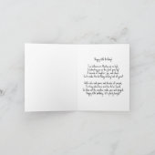 Tiende verjaardag ballonkaart kaart (Binnen)