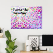 Tiener Alien Dance Party... Poster (Thuiskantoor)