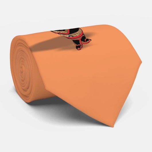 Tiener Alien Dieselborg Rechts 2 Stropdas (Opgerold)