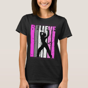 Tiener Believe Dans Team Roze Hiphop Danser Dansen T-shirt