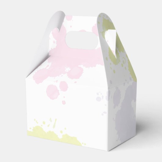 Tiener Boba Thee Custom Bedankdoosjes (Achterkant)