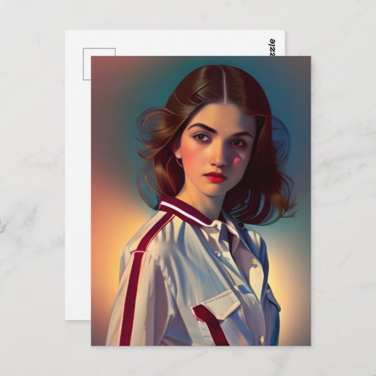  tiener briefkaart (Voorkant / Achterkant)