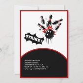 tiener Bruh hit bowling alley leuke verjaardagsavo Kaart (Achterkant)