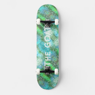 Tiener cadeau voor hem de GEIT groen Persoonlijk Skateboard