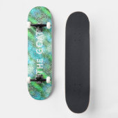 Tiener cadeau voor hem de GEIT groen Persoonlijk Skateboard (Voorkant)
