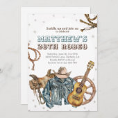 Tiener Cowboy Rodeo Kaart (Voorkant / Achterkant)