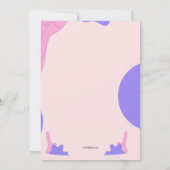 Tiener Dansfeest Kaart (Achterkant)