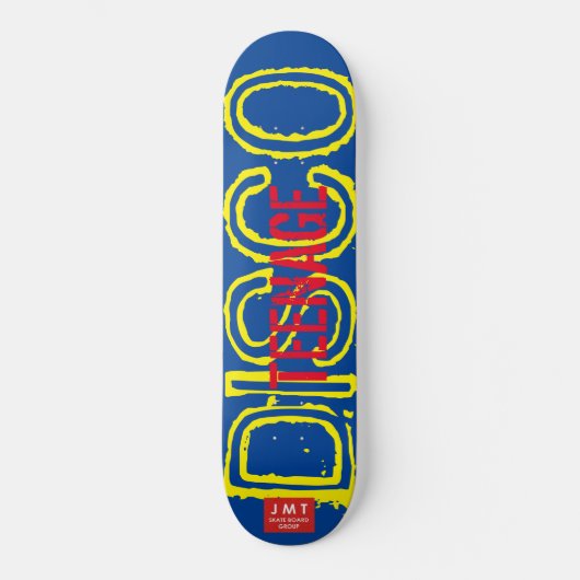 TIENER DISCO Skateboard (Voorkant)