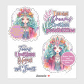 Tiener Dreams Custom-Cut Vinyl Sticker (Vel)