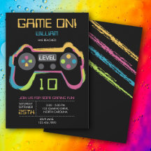 Tiener Gamen Gamer Videospel Speler Verjaardag