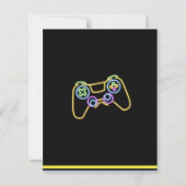 Tiener Gamer Jongen Videospel Speler (Achterkant)
